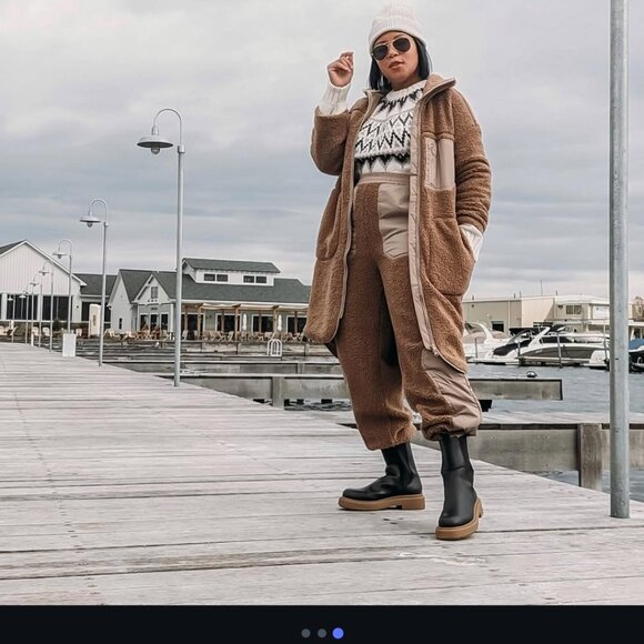 H & M Women's Chelsea Boot Size 40 (9) - Picture 9 of 13